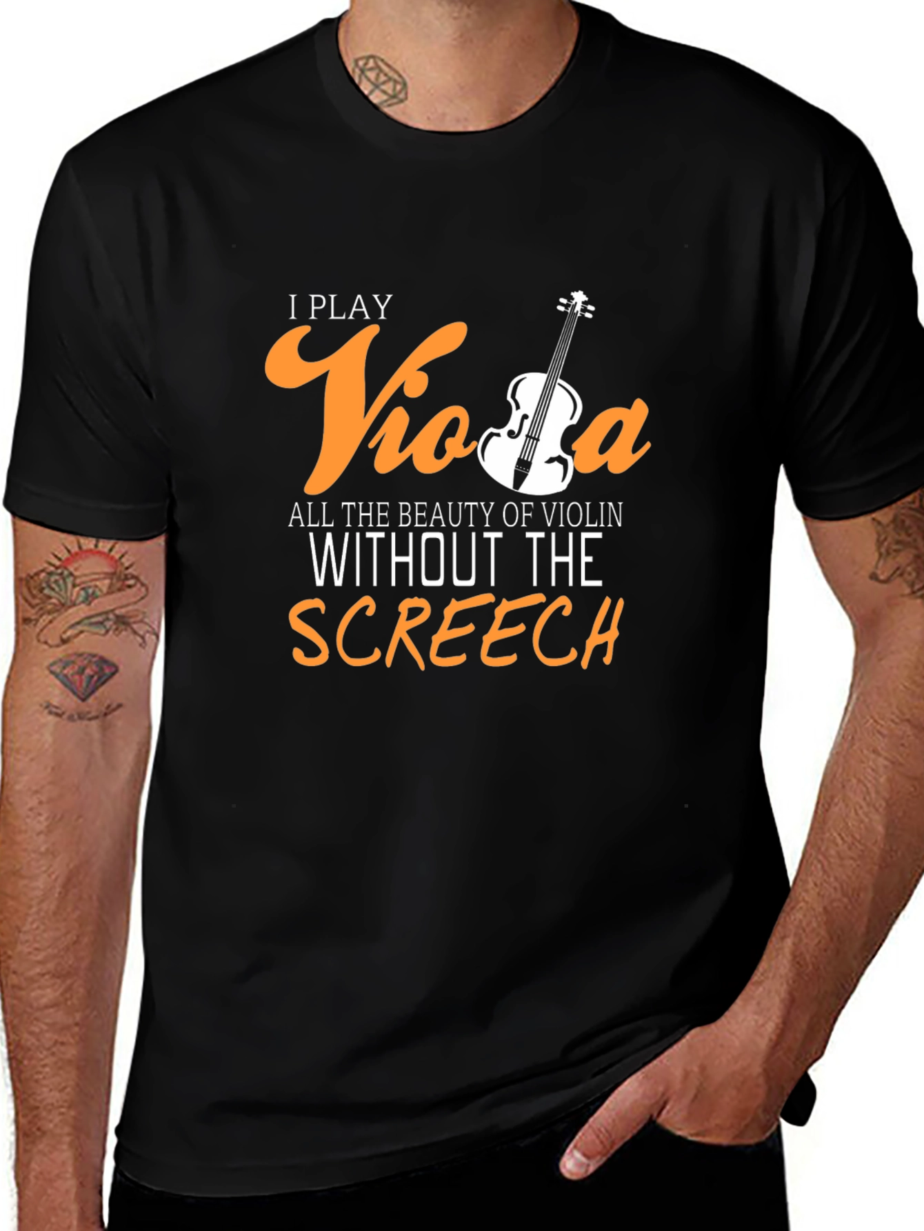 I Play Viola T-Shirt - Funny Musician Tee