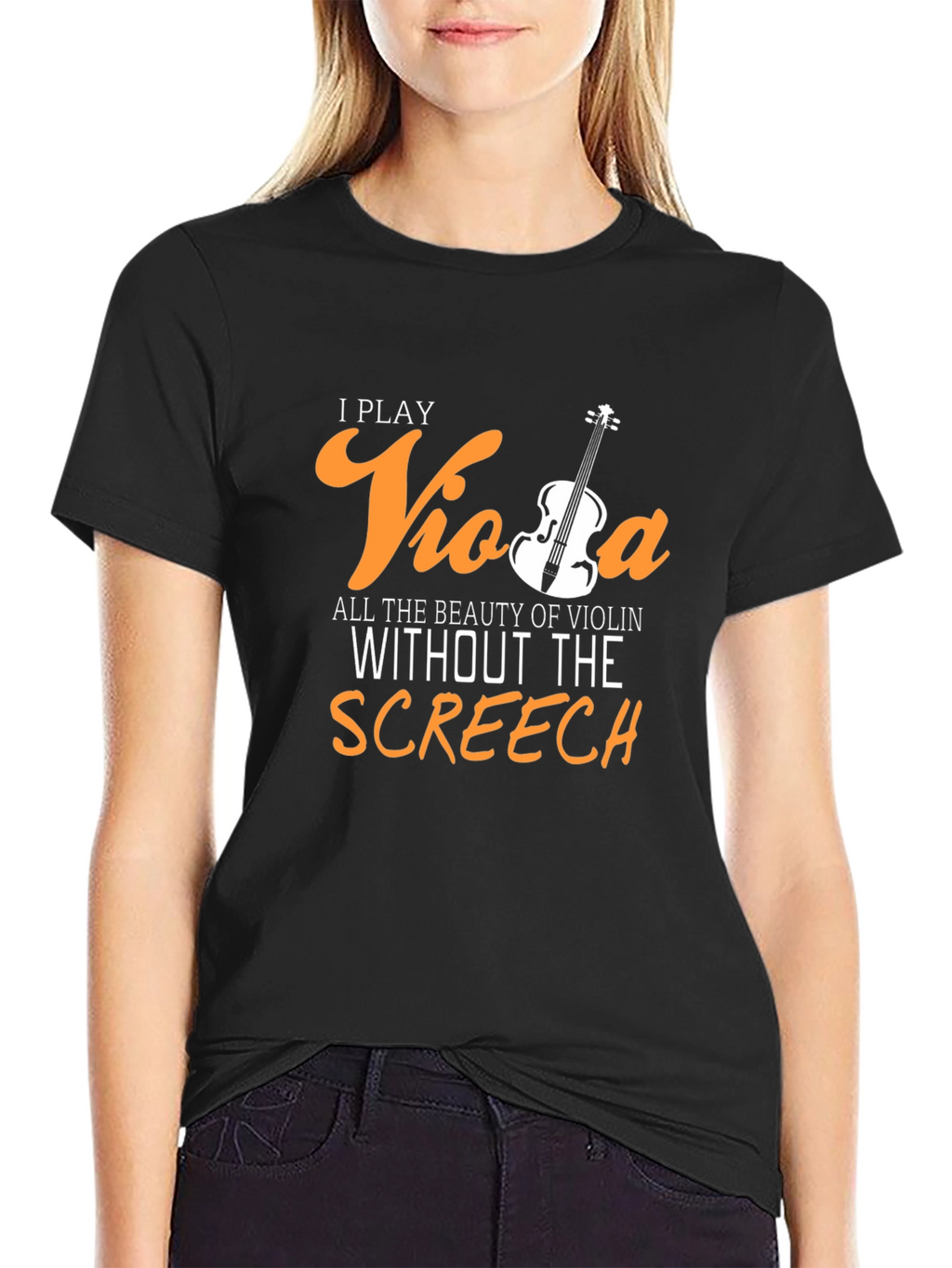 I Play Viola T-Shirt - Funny Musician Tee