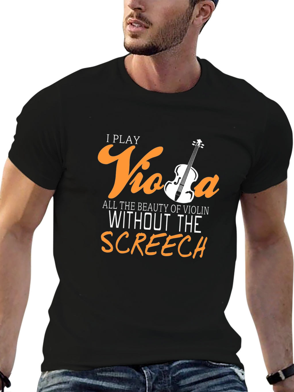 I Play Viola T-Shirt - Funny Musician Tee