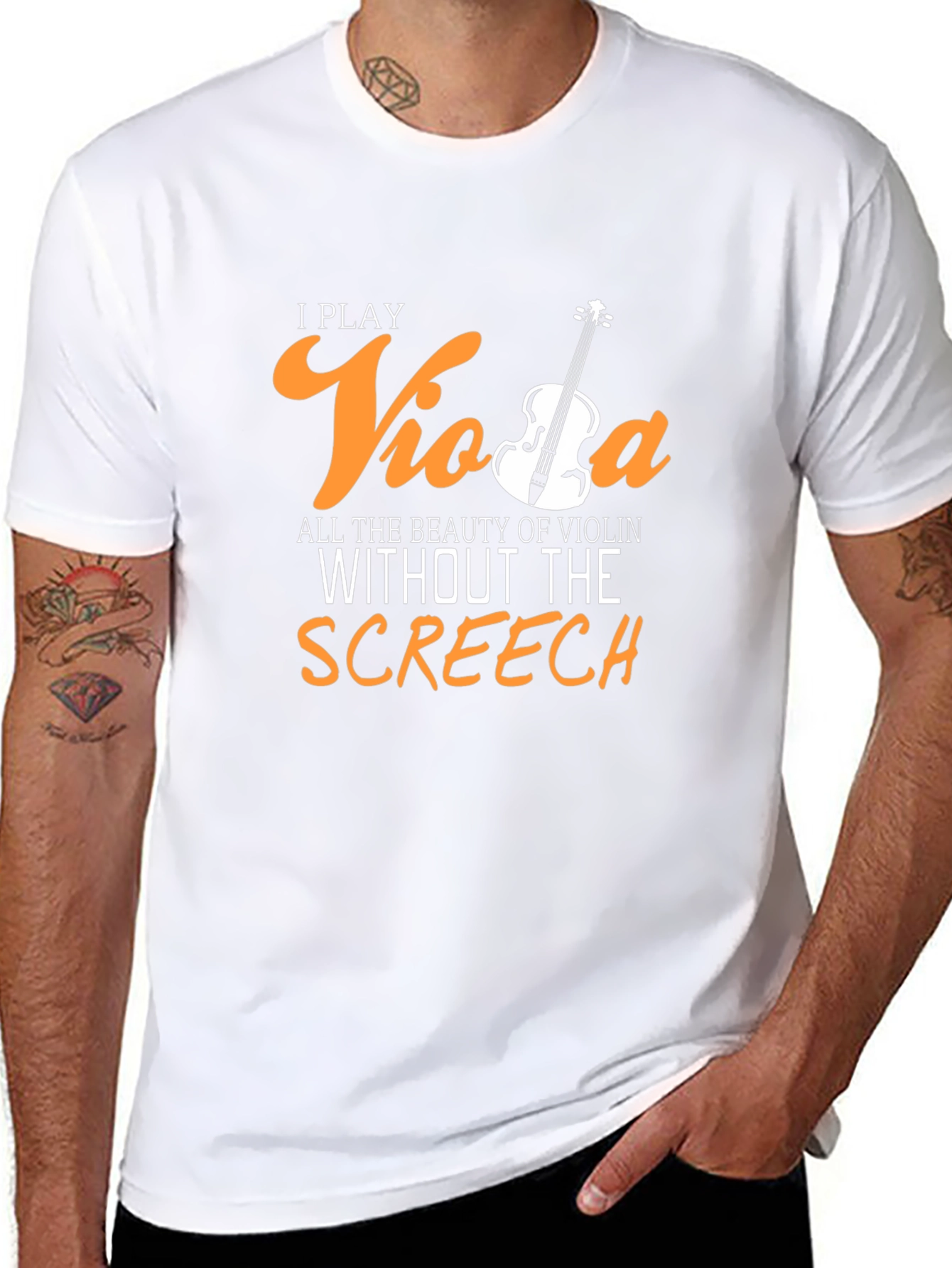 I Play Viola T-Shirt - Funny Musician Tee