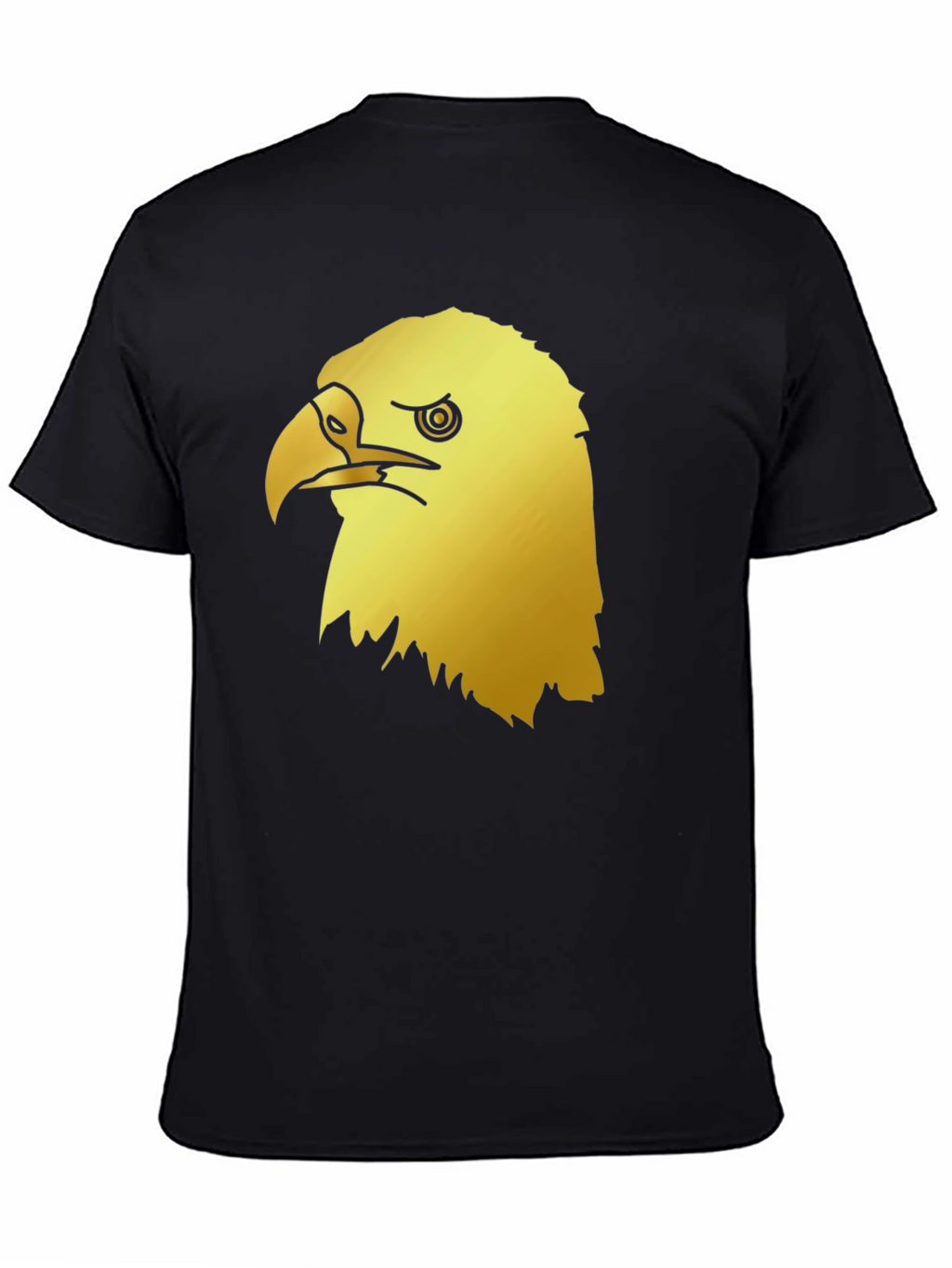 Cool Eagle Graphic Tee - Mens Black T-Shirt