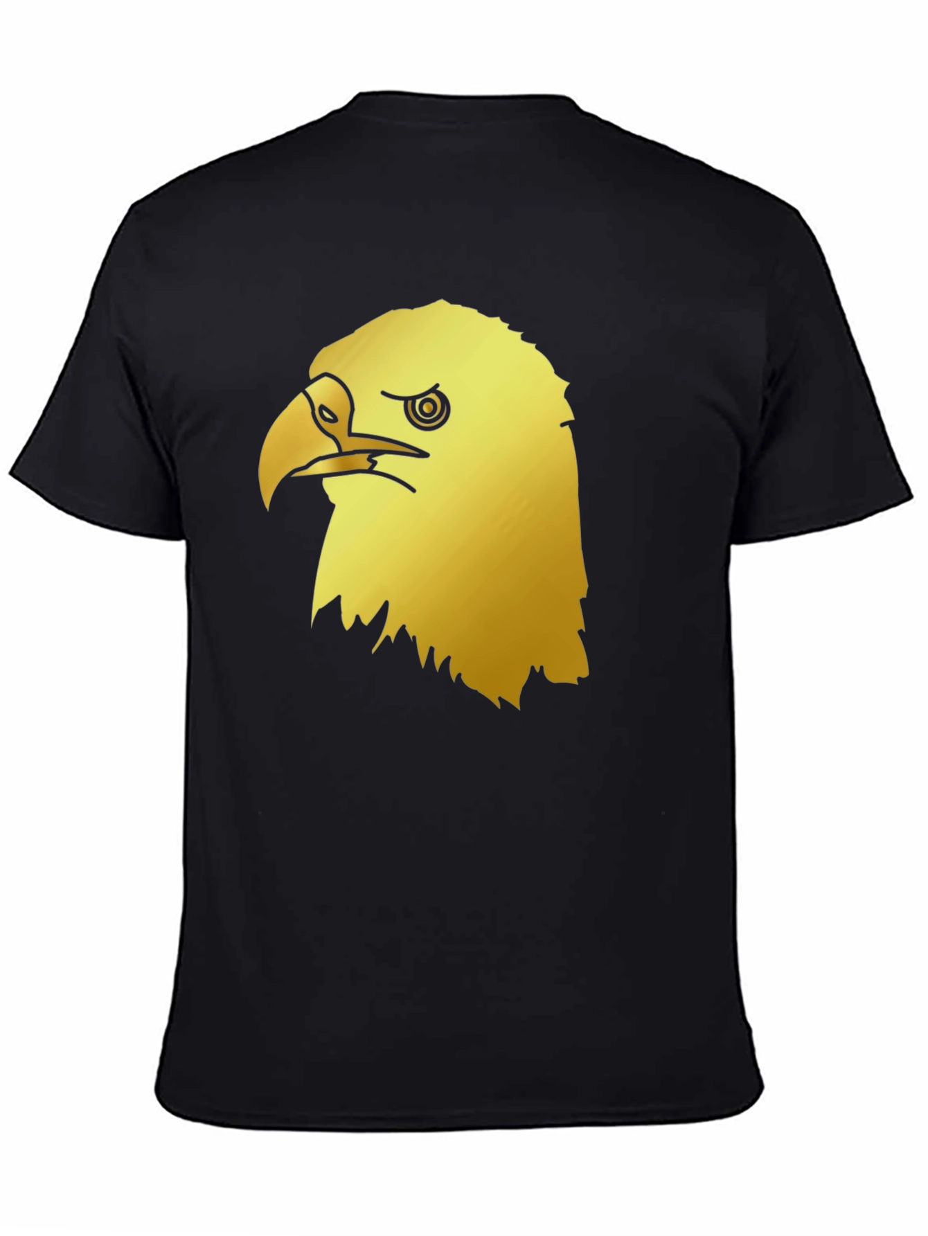 Cool Eagle Graphic Tee - Mens Black T-Shirt