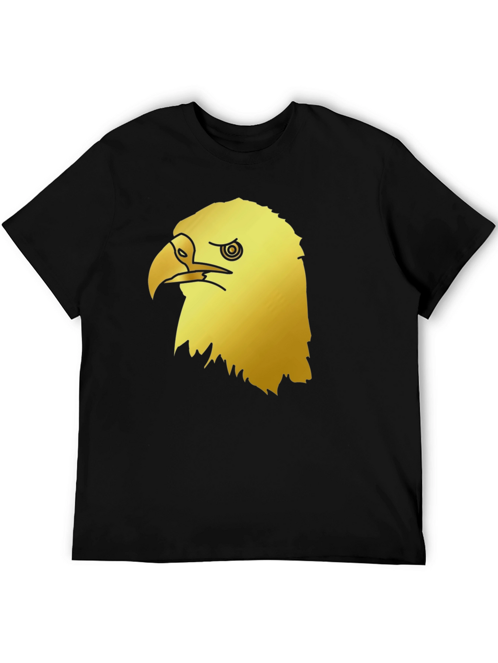 Cool Eagle Graphic Tee - Mens Black T-Shirt