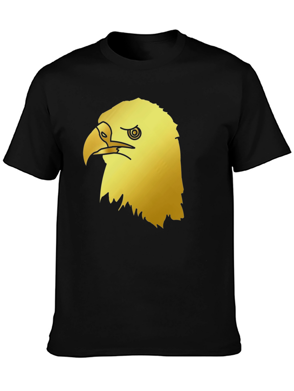 Cool Eagle Graphic Tee - Mens Black T-Shirt