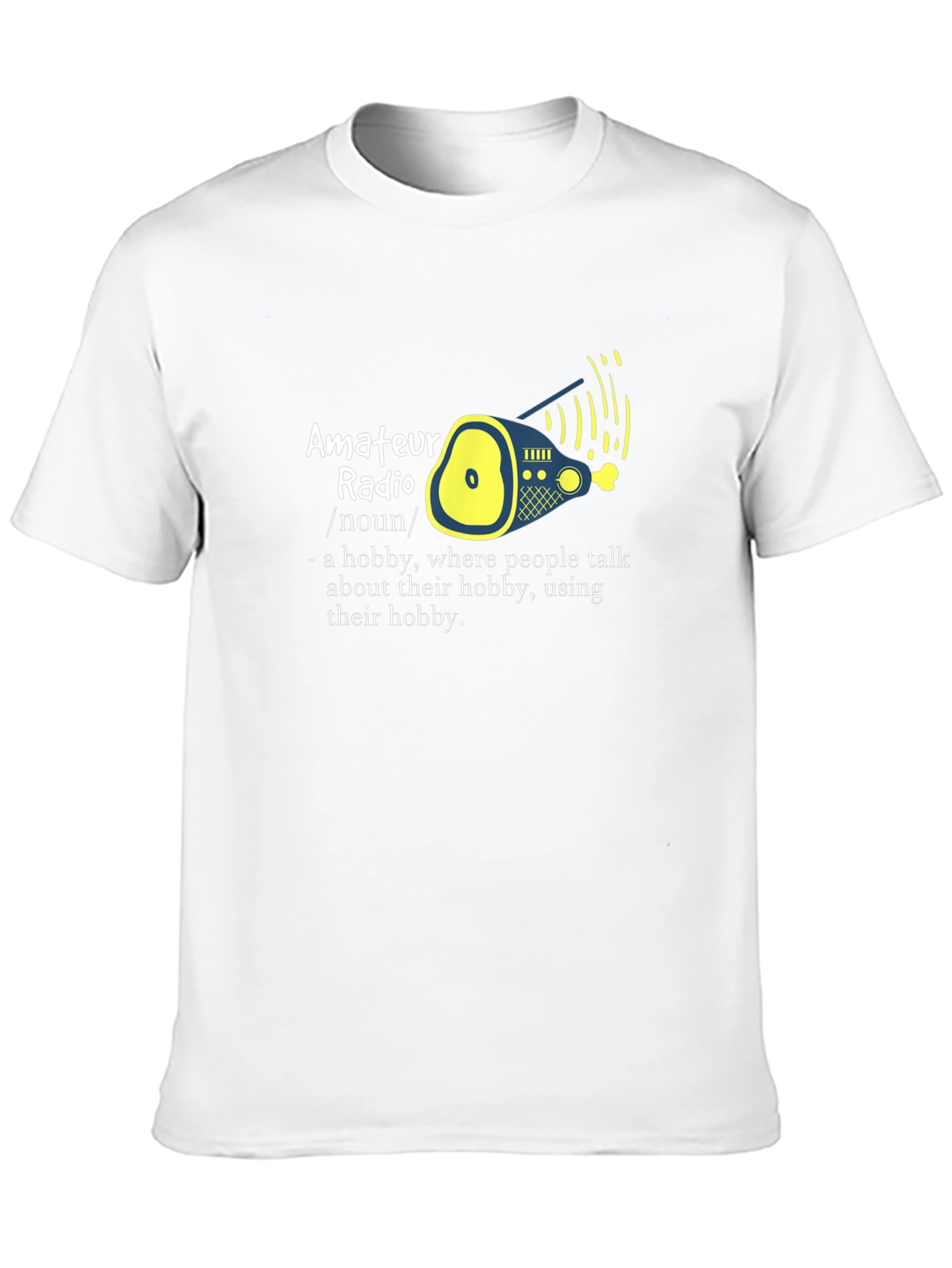 Amateur Radio Hobby T-Shirt - Definition Design