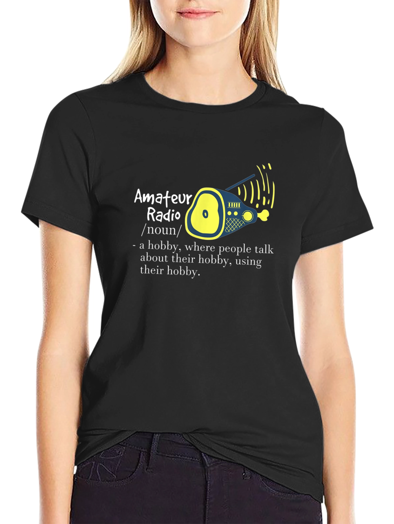 Amateur Radio Hobby T-Shirt - Definition Design