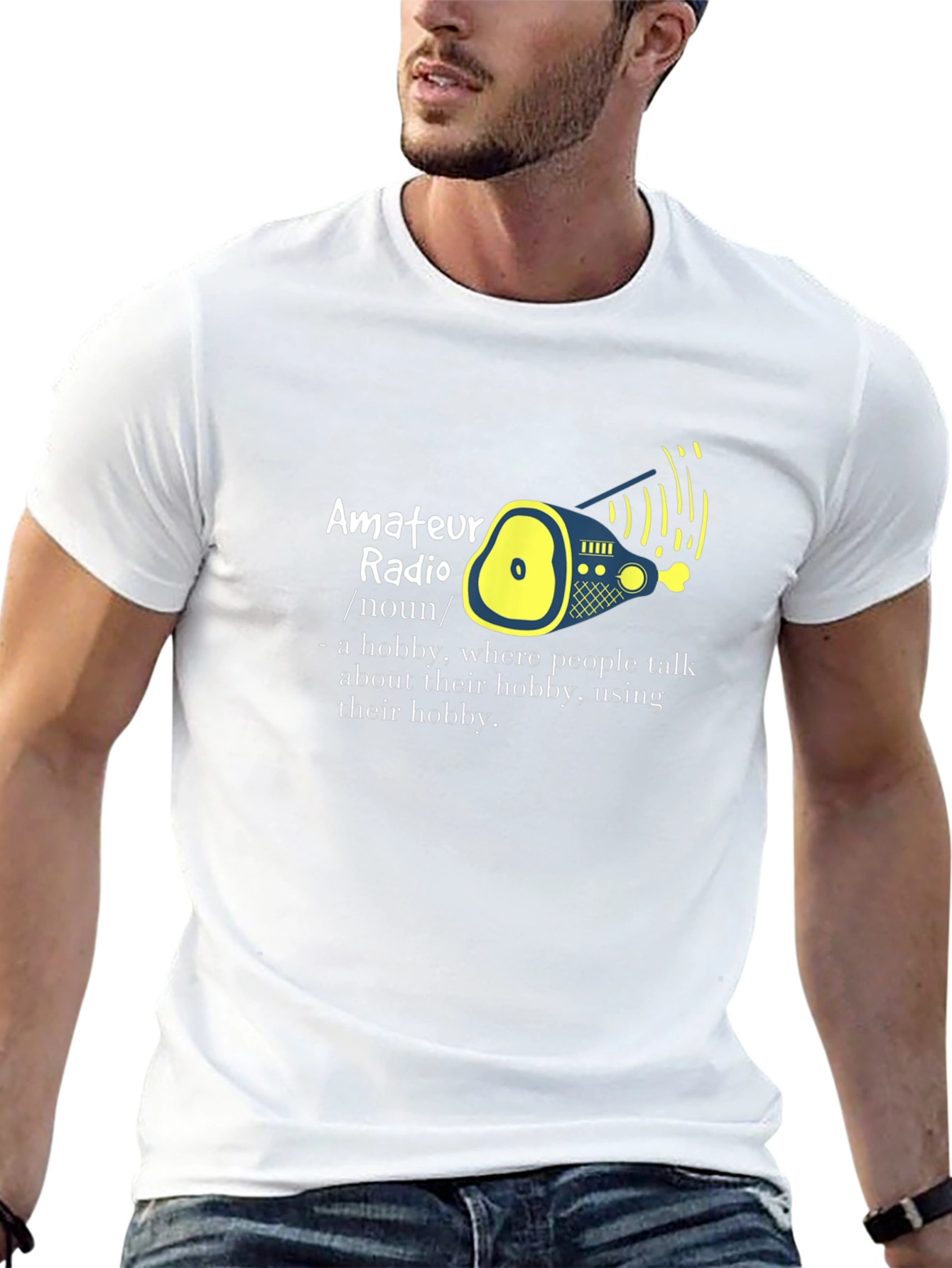 Amateur Radio Hobby T-Shirt - Definition Design