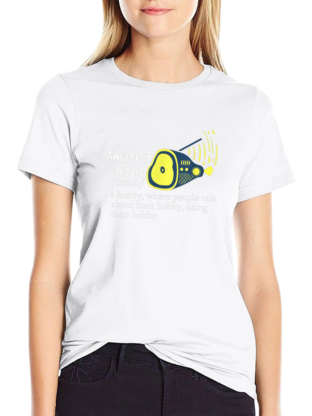 Amateur Radio Hobby T-Shirt - Definition Design
