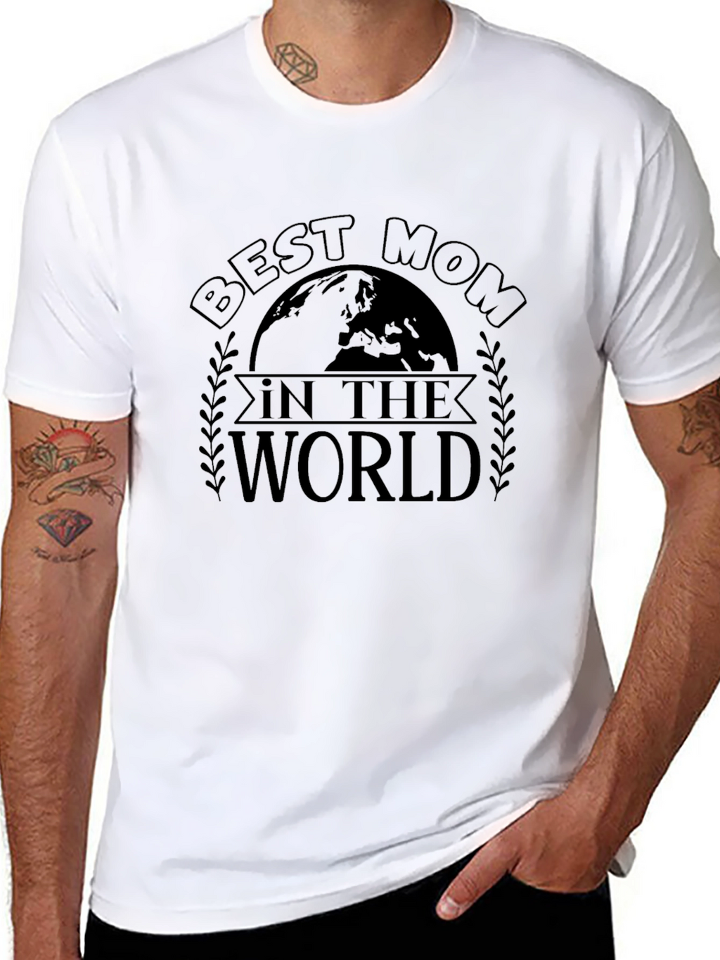 Best Mom In The World Graphic T-Shirt