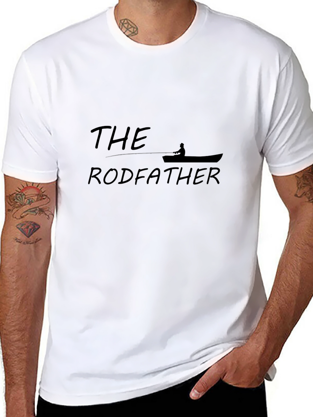 The Rodfather Fishing T-Shirt