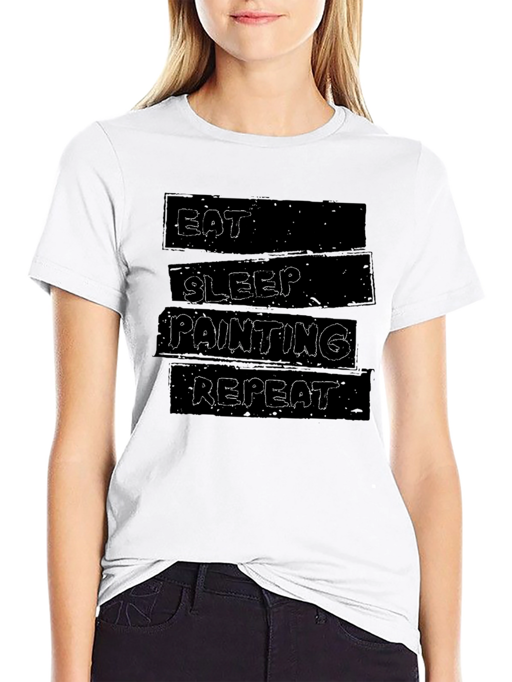 Eat Sleep Painting Repeat T-Shirt