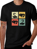 Retro Snake Graphic T-Shirt