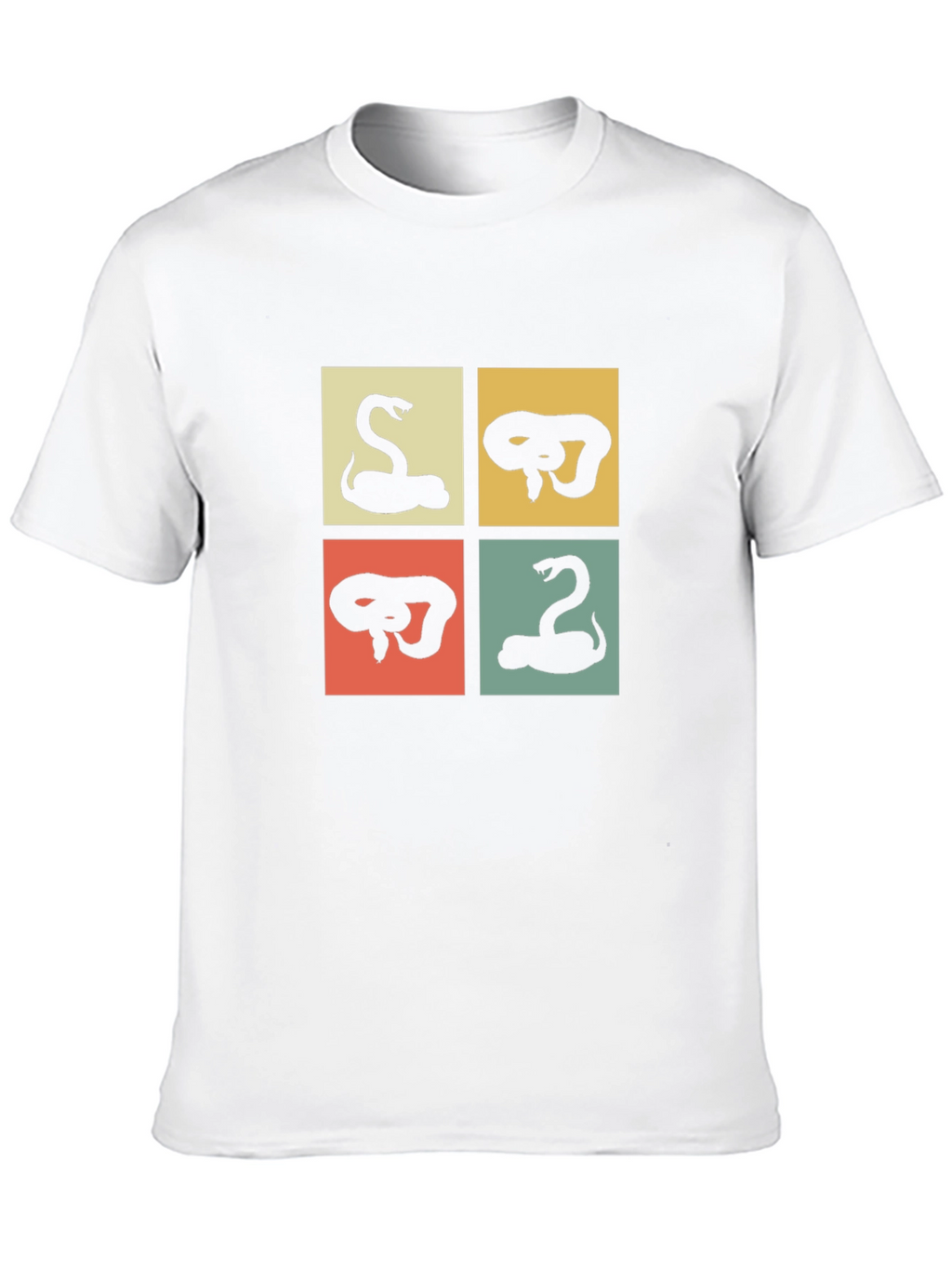 Retro Snake Graphic T-Shirt