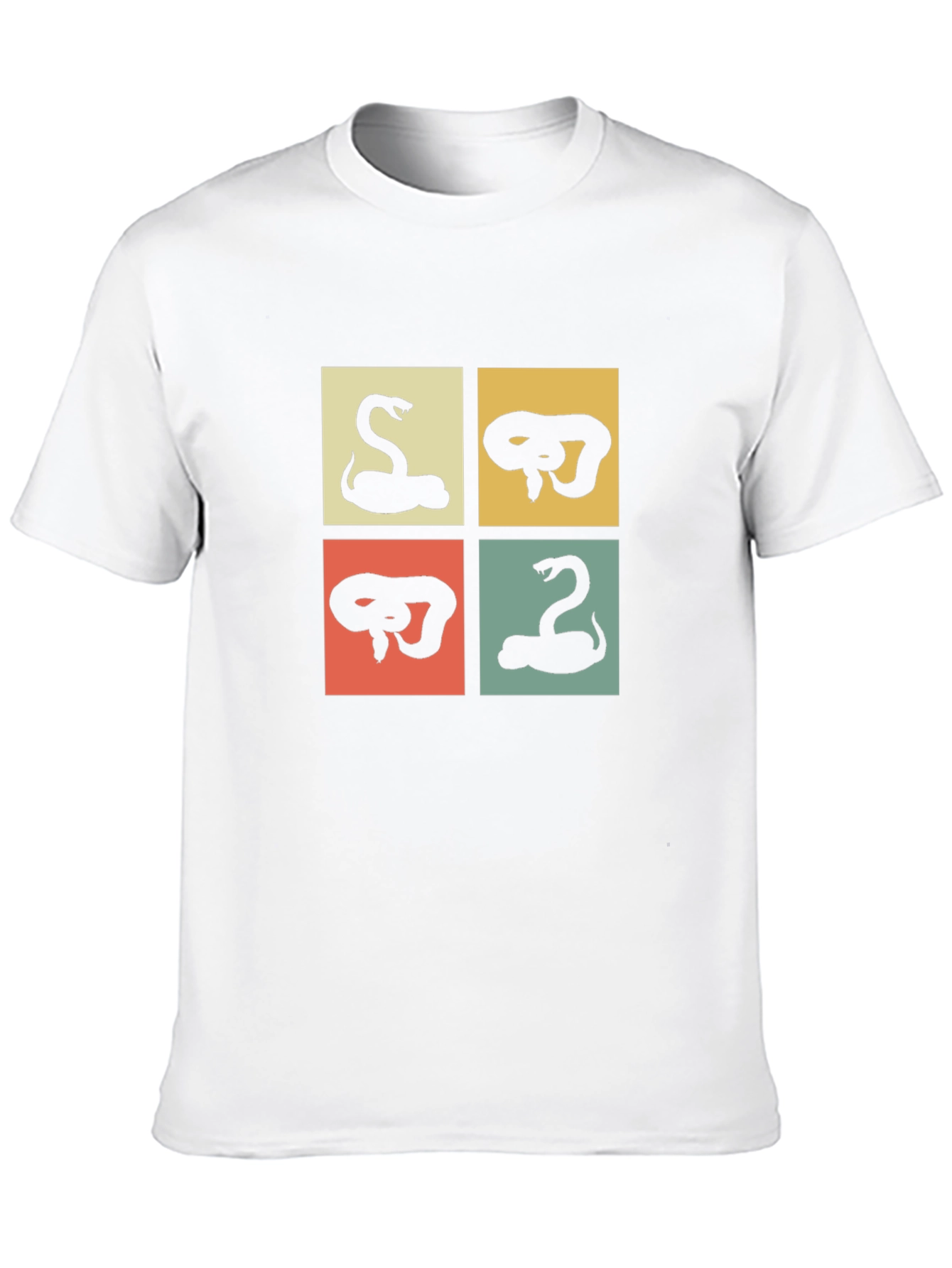 Retro Snake Graphic T-Shirt