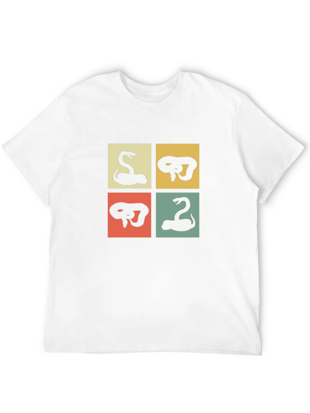 Retro Snake Graphic T-Shirt