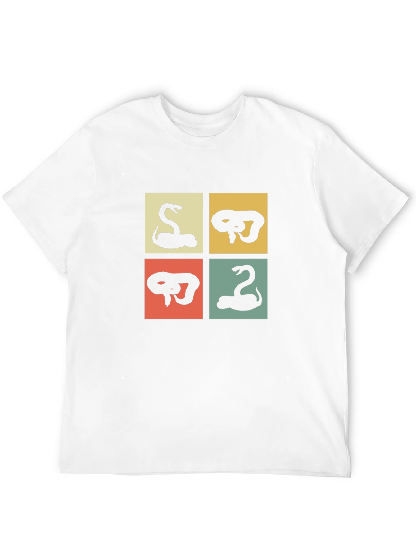 Retro Snake Graphic T-Shirt