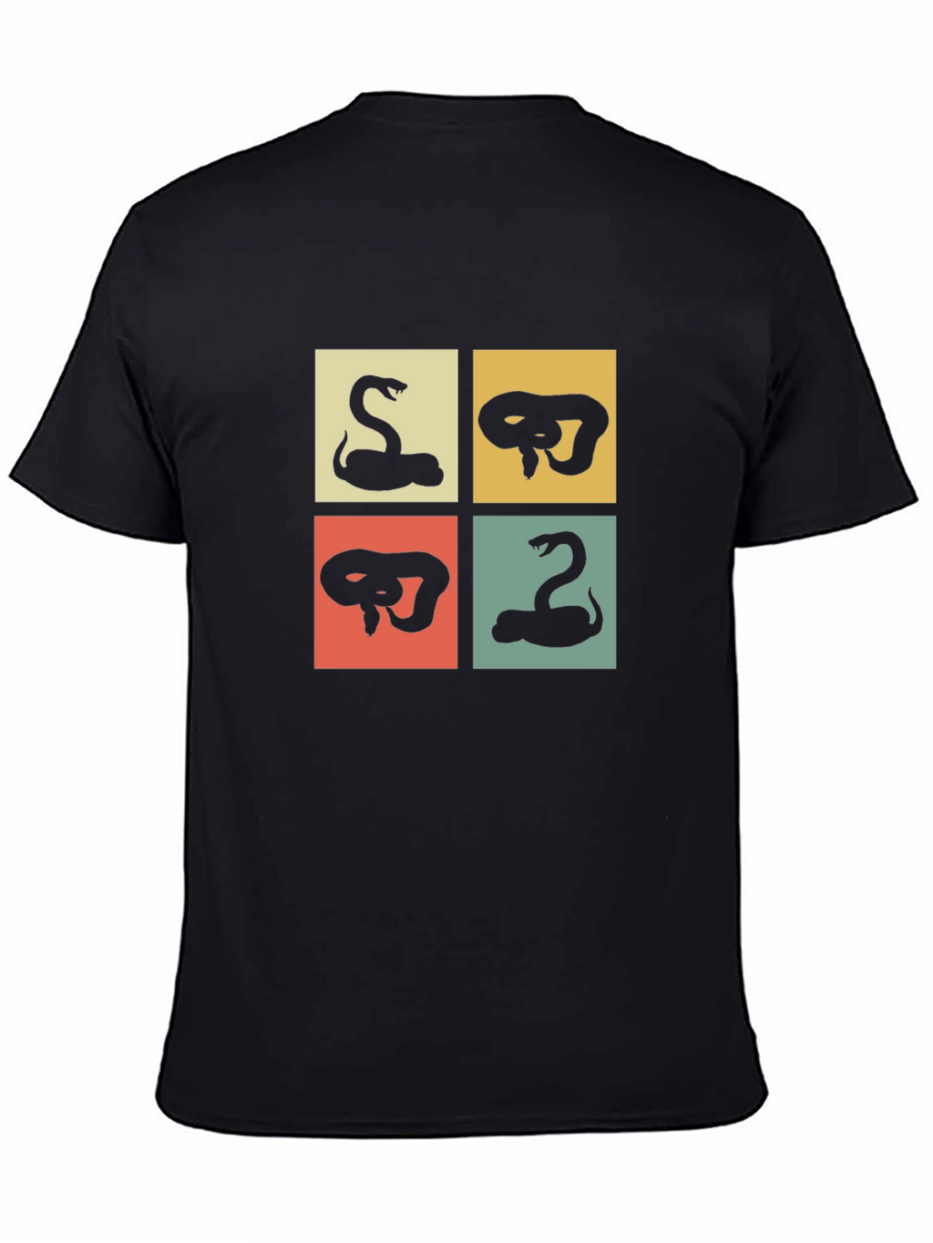 Retro Snake Graphic T-Shirt
