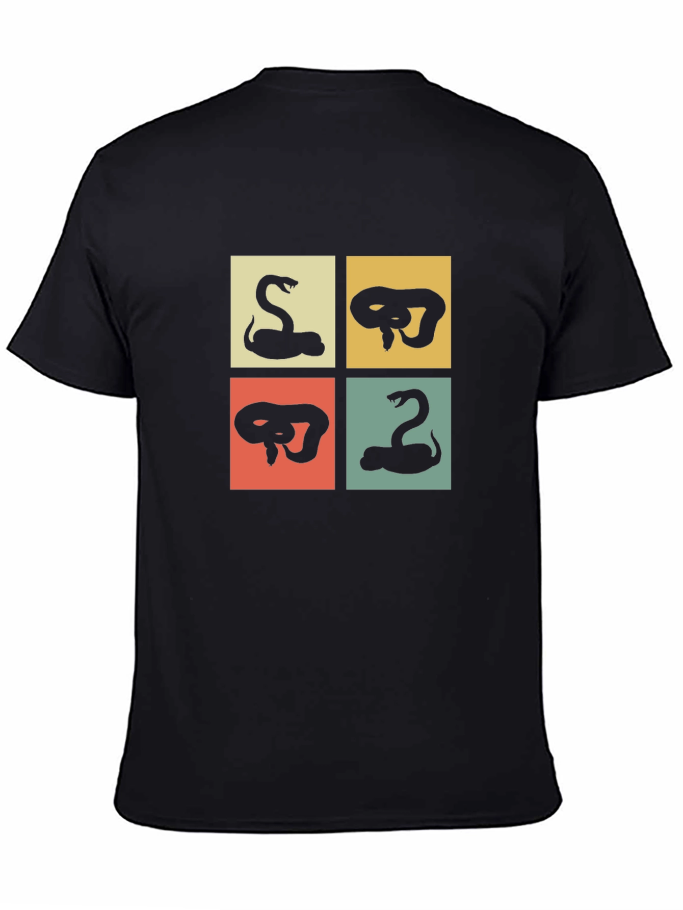 Retro Snake Graphic T-Shirt