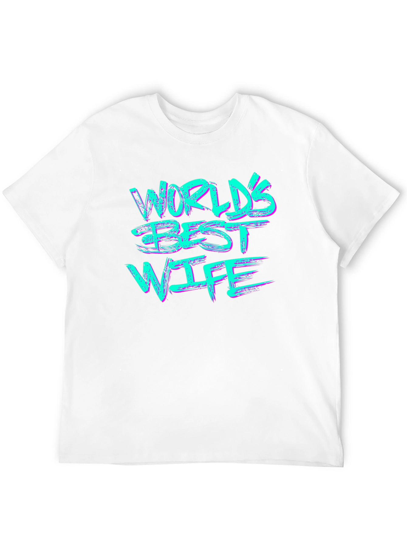 Worlds Best Wife T-Shirt Black Graphic Tee