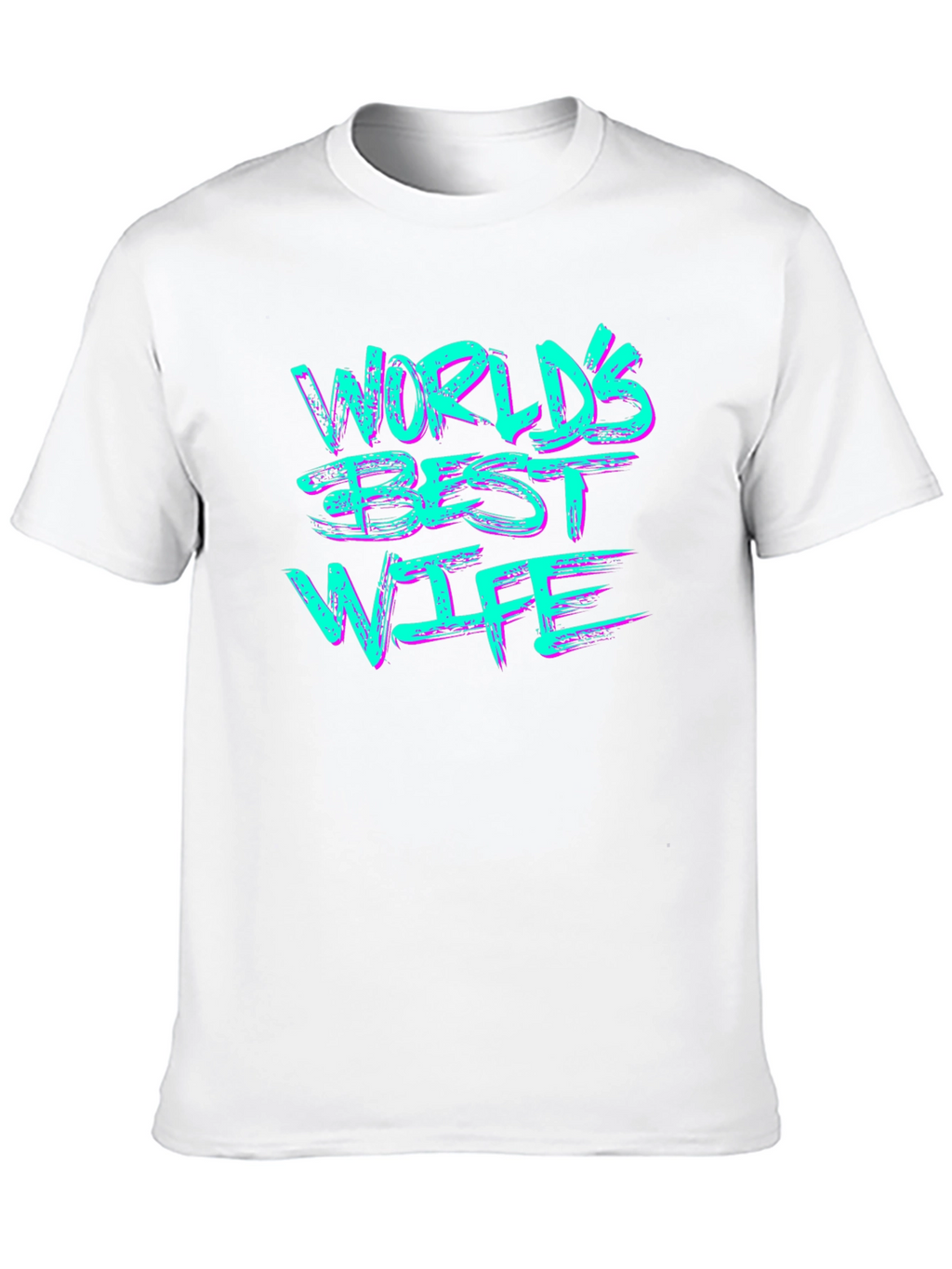 Worlds Best Wife T-Shirt Black Graphic Tee