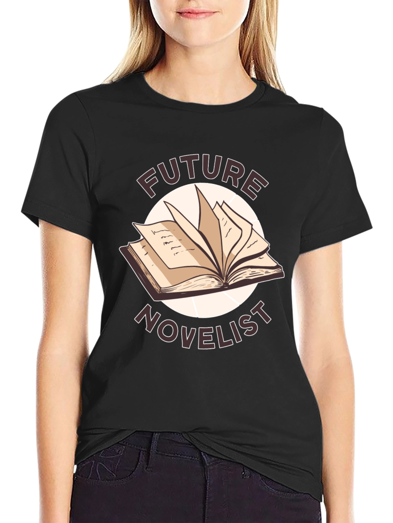 Future Novelist T-Shirt - Book Lover Tee
