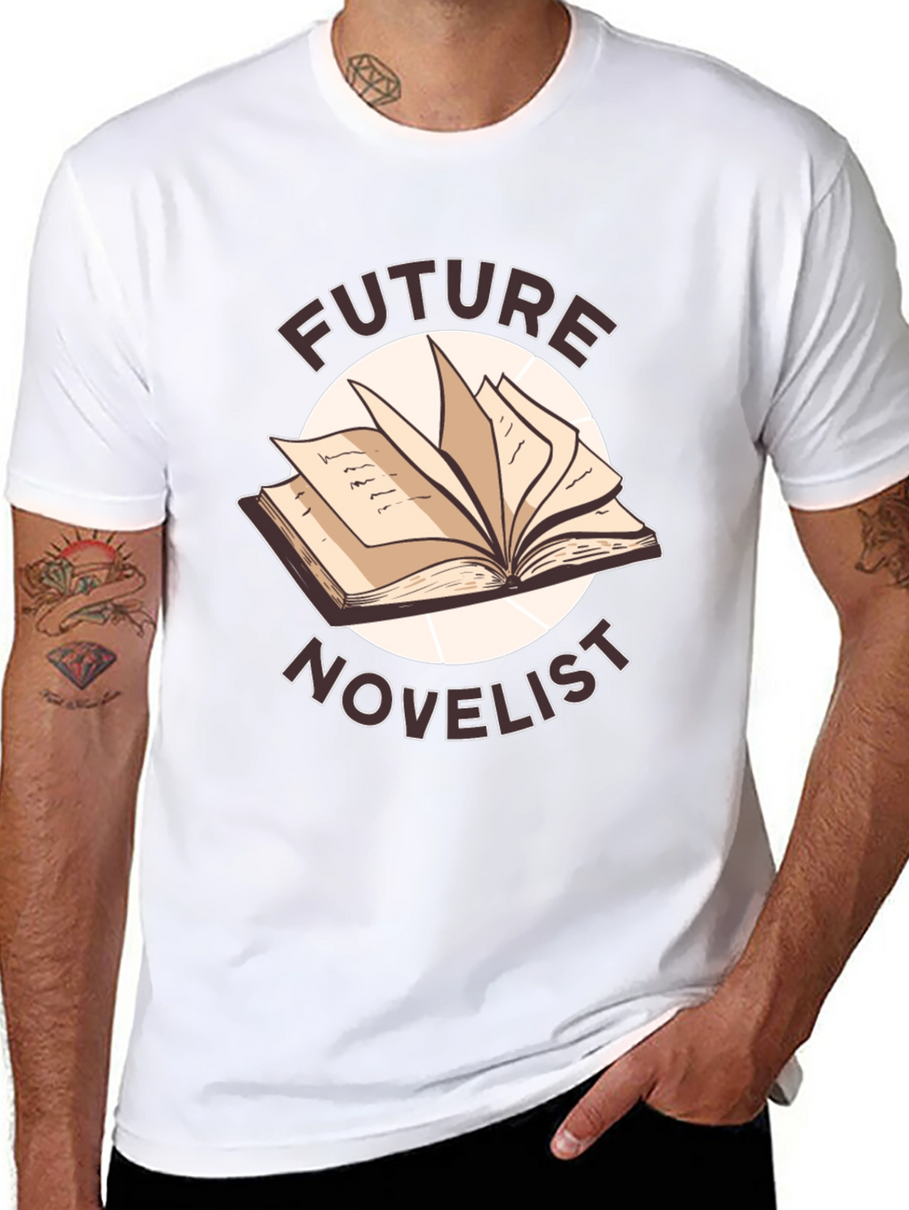 Future Novelist T-Shirt - Book Lover Tee