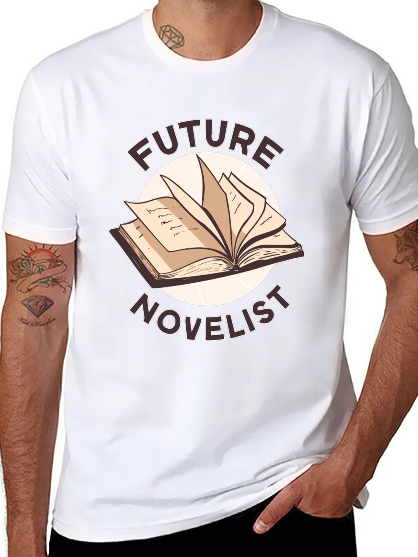 Future Novelist T-Shirt - Book Lover Tee