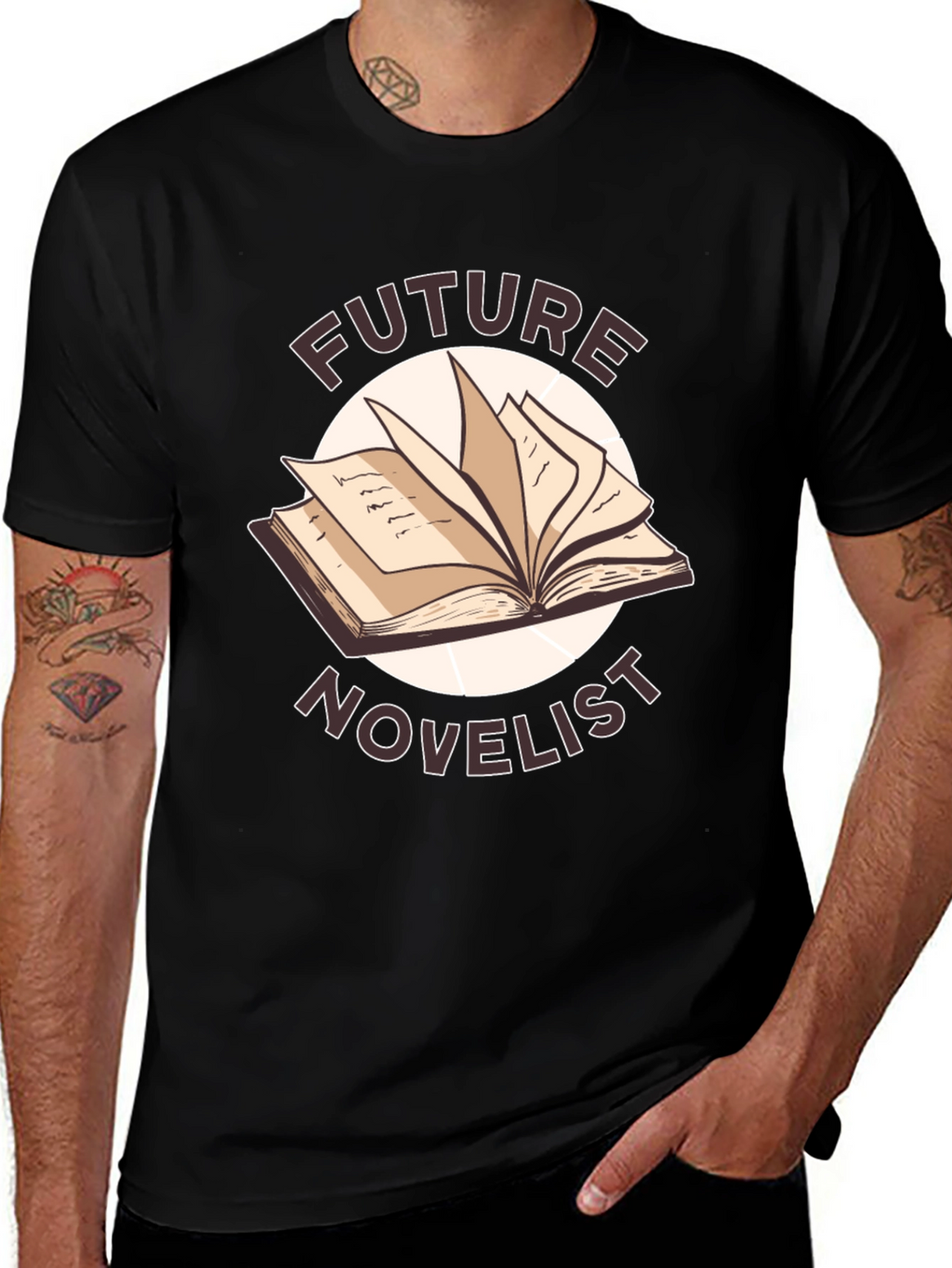 Future Novelist T-Shirt - Book Lover Tee
