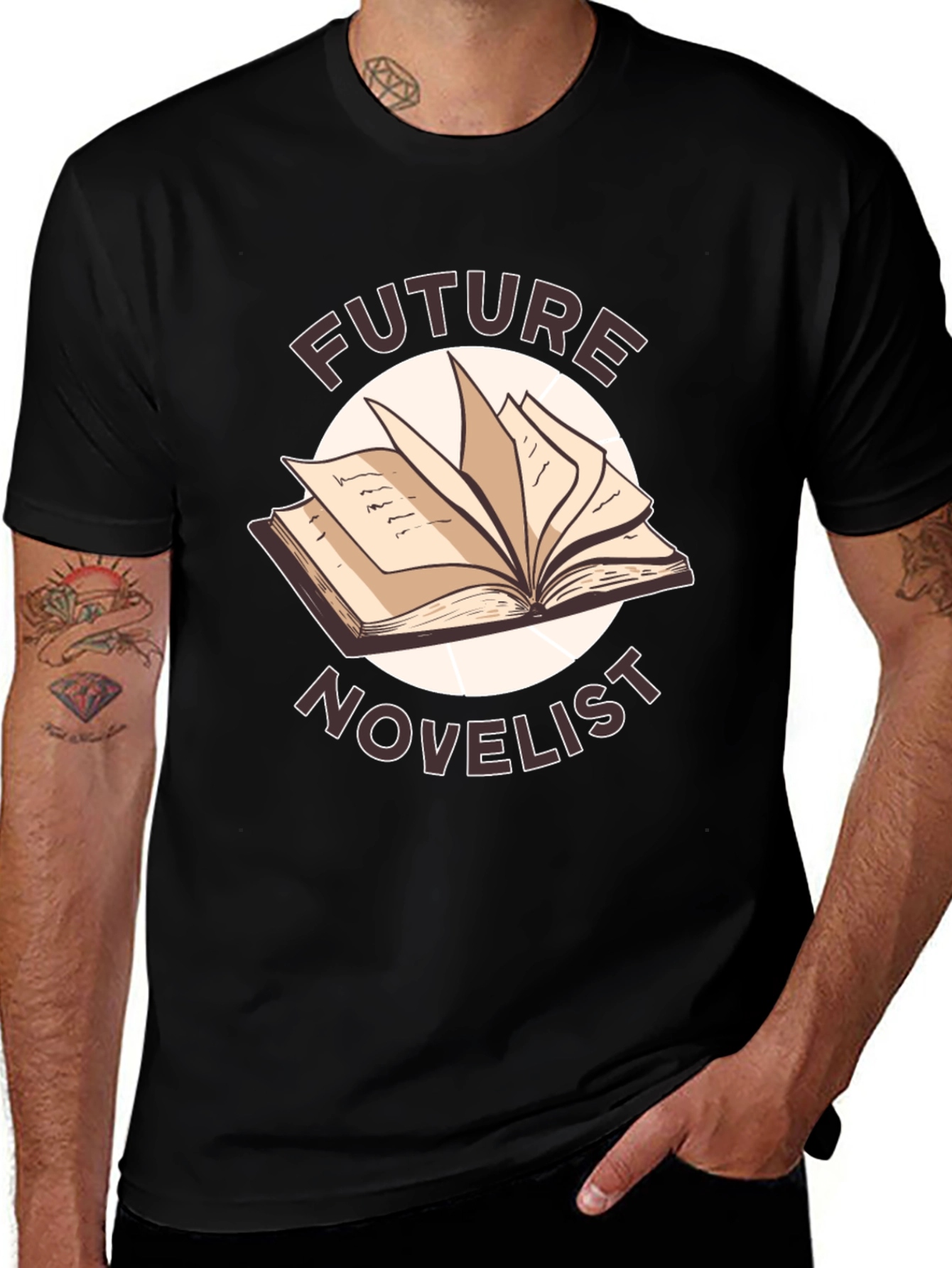 Future Novelist T-Shirt - Book Lover Tee