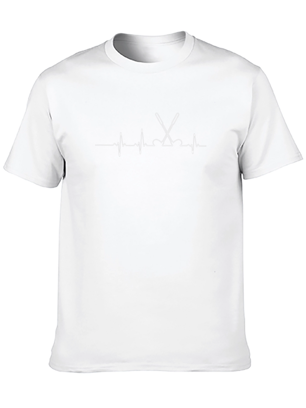 Rower Heartbeat T-Shirt - Rowing Lovers Tee