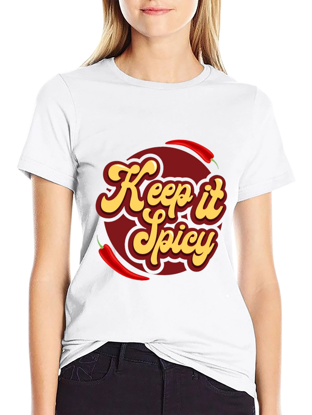 Keep it Spicy T-Shirt - Chili Pepper Design