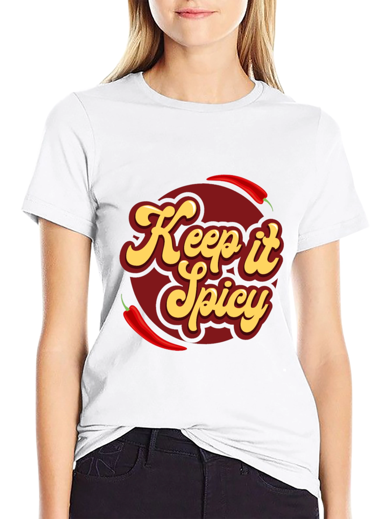 Keep it Spicy T-Shirt - Chili Pepper Design