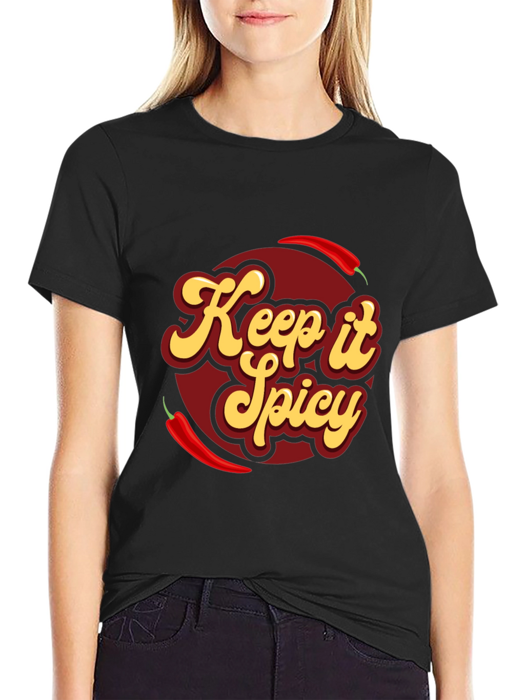 Keep it Spicy T-Shirt - Chili Pepper Design