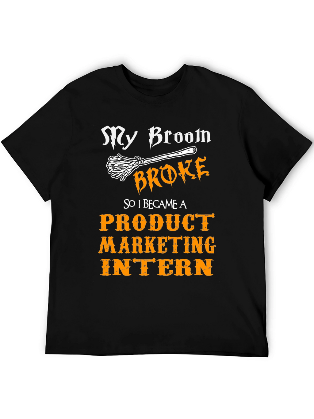 Funny Halloween Product Marketing Intern T-Shirt