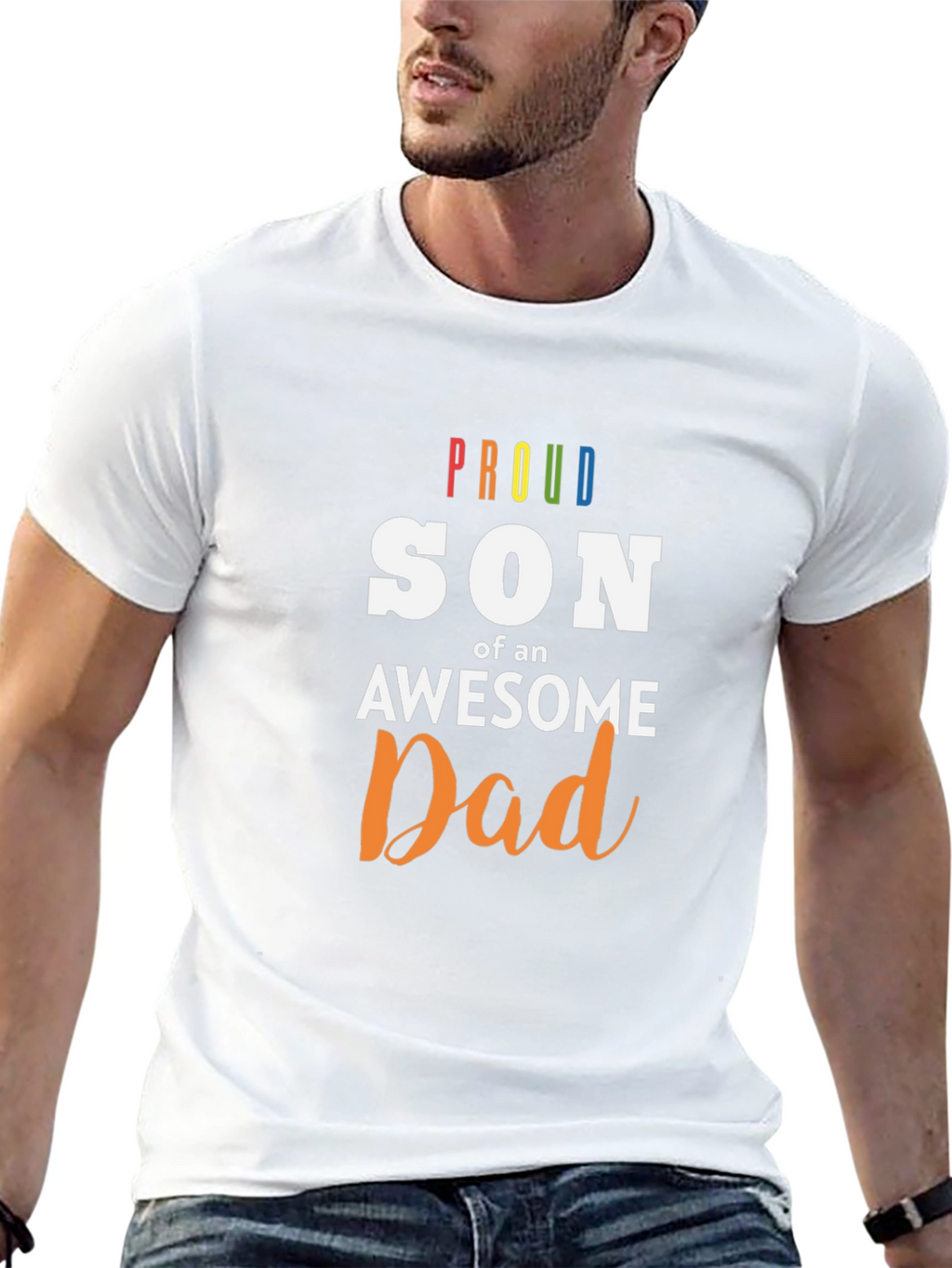 Proud Son of an Awesome Dad T-Shirt