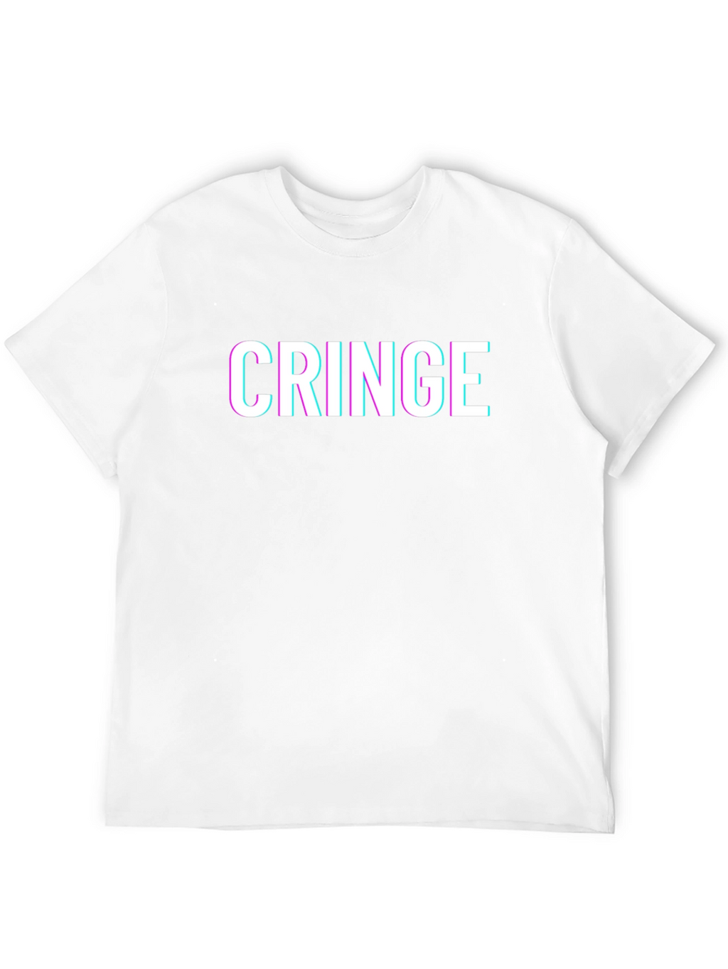 Cringe Graphic T-Shirt - Casual Style