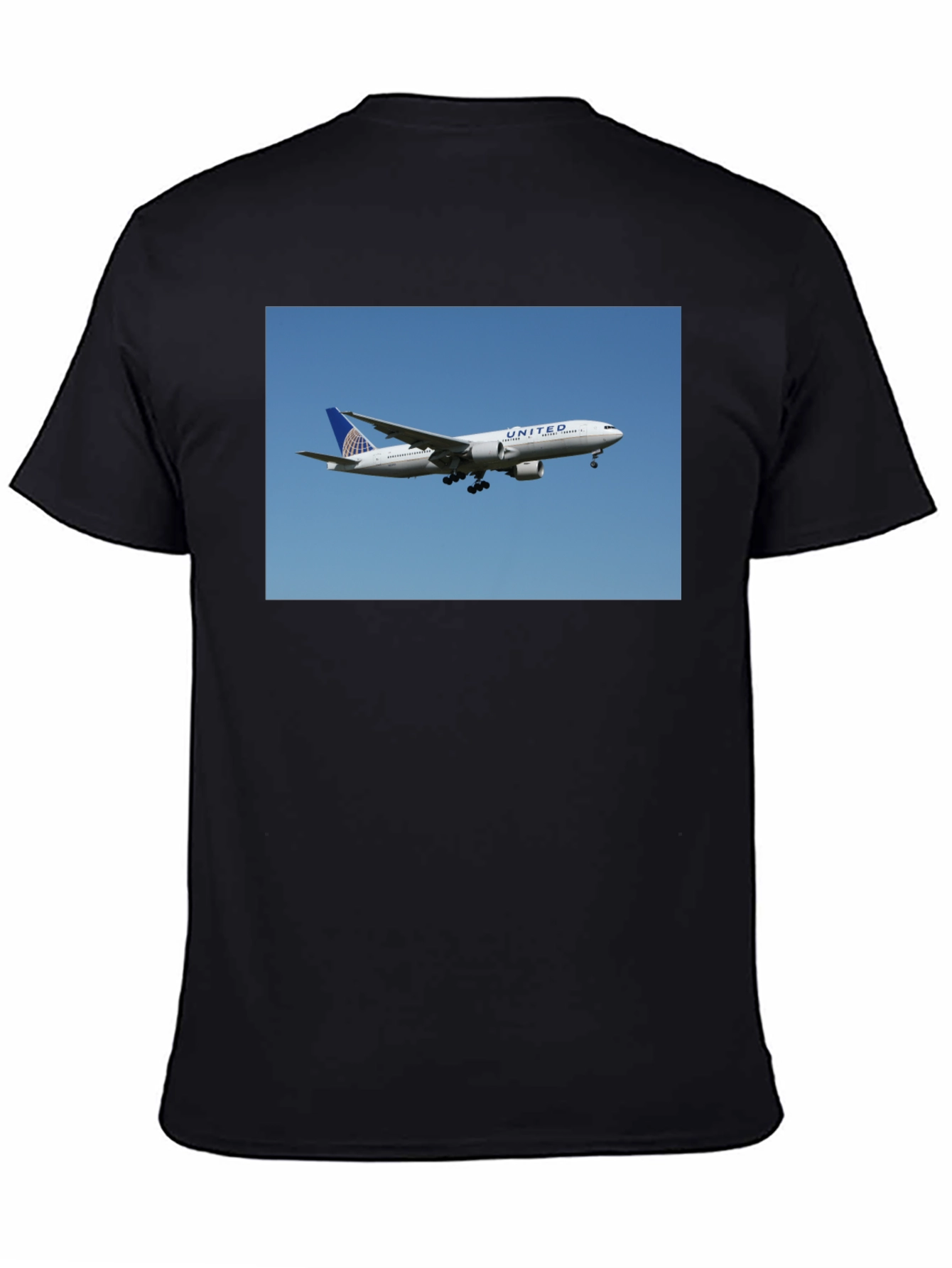 United Airlines Plane Graphic Tee