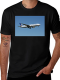 United Airlines Plane Graphic Tee