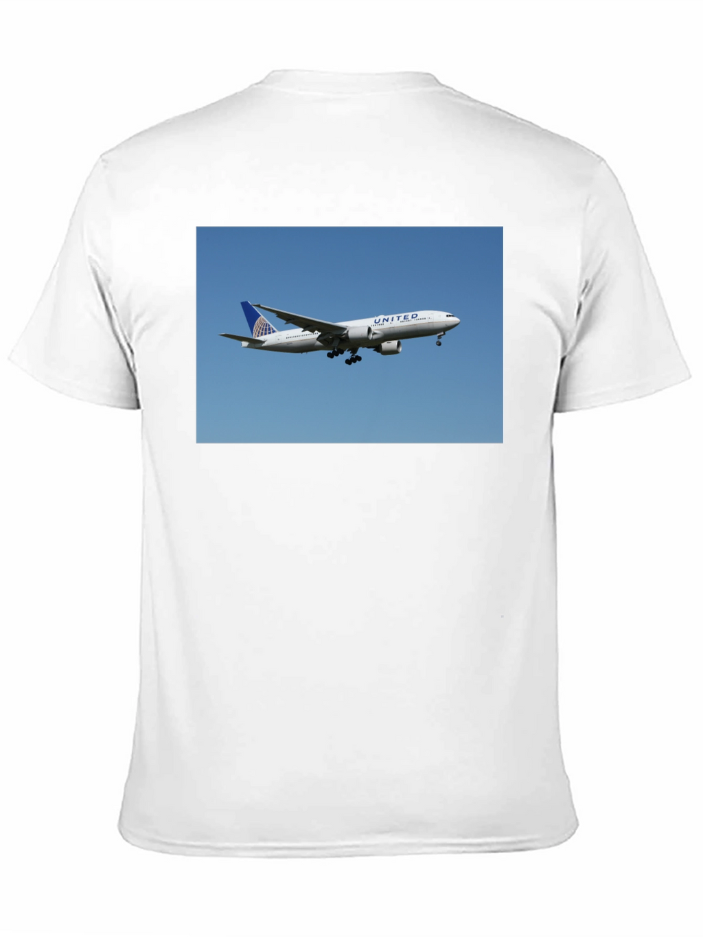 United Airlines Plane Graphic Tee