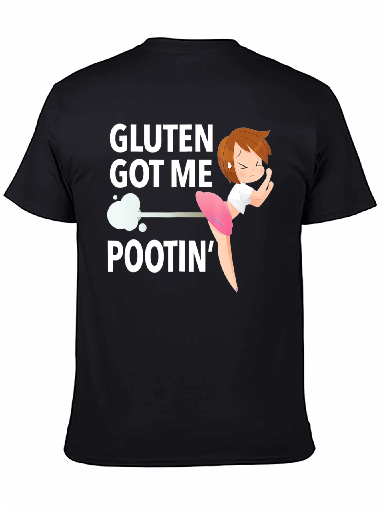 Gluten Got Me Pootin Funny T-Shirt