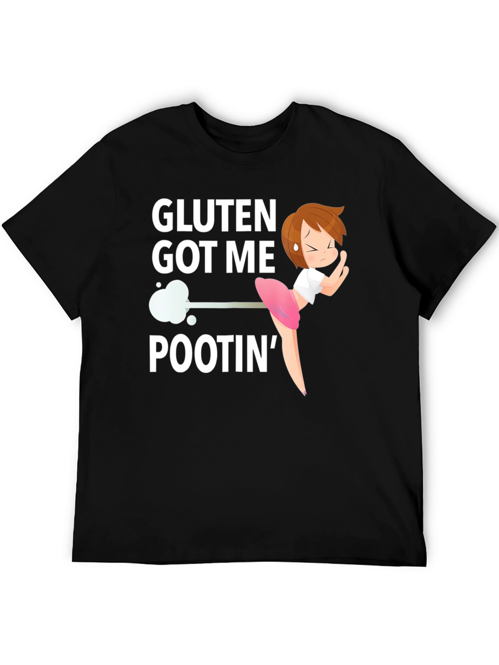 Gluten Got Me Pootin Funny T-Shirt