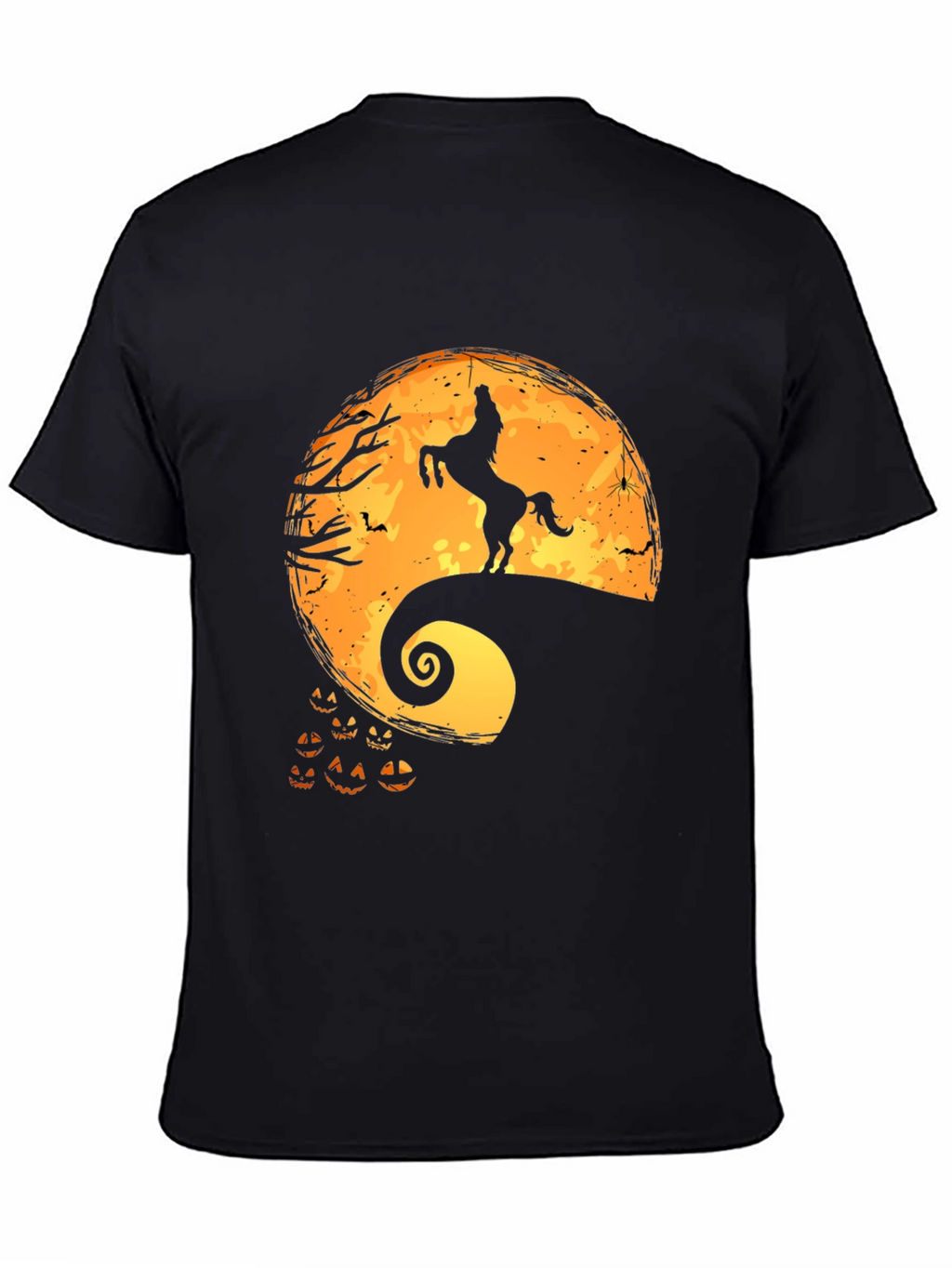 Halloween Unicorn Moon Graphic Tee