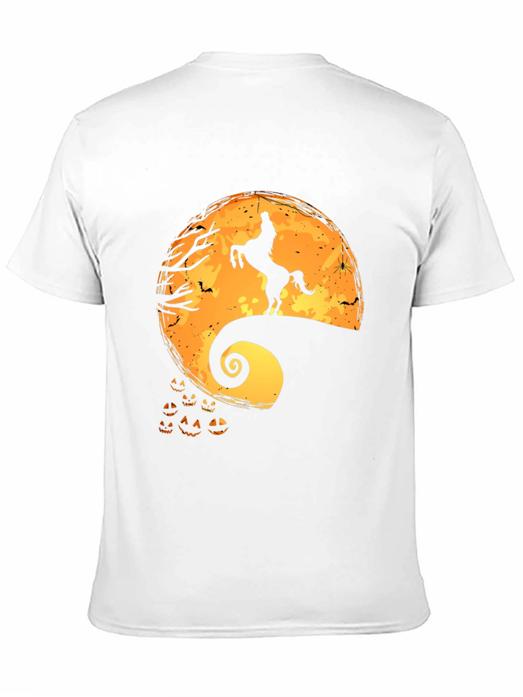 Halloween Unicorn Moon Graphic Tee