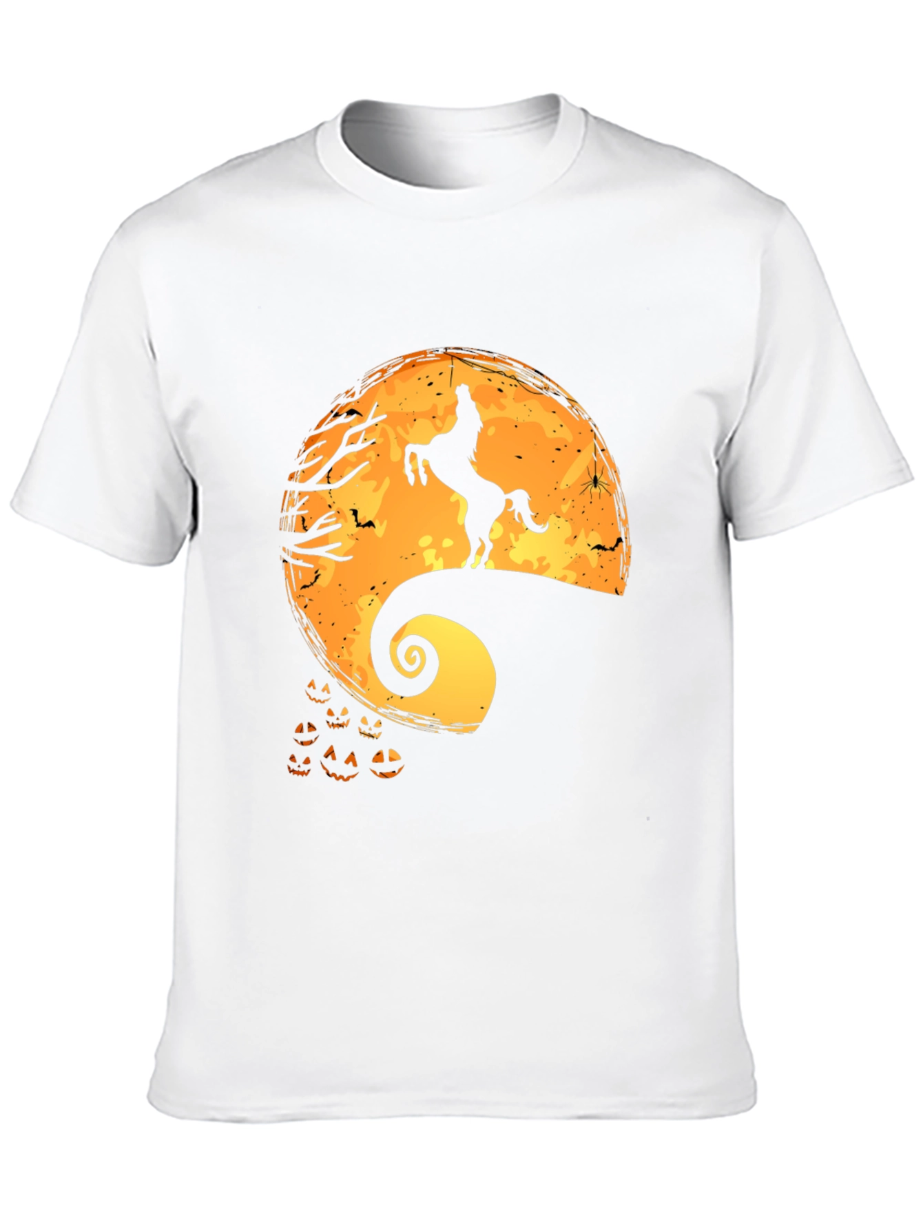 Halloween Unicorn Moon Graphic Tee