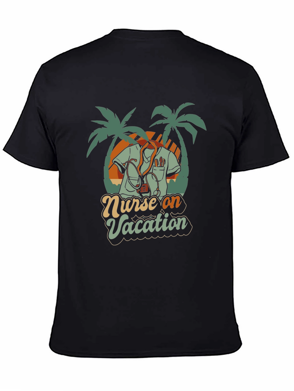Nurse On Vacation Graphic T-Shirt