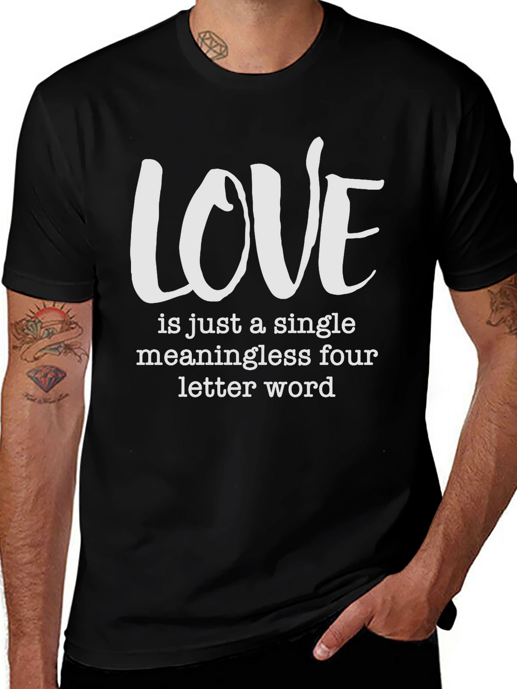 Love Is Just a Four Letter Word T-Shirt