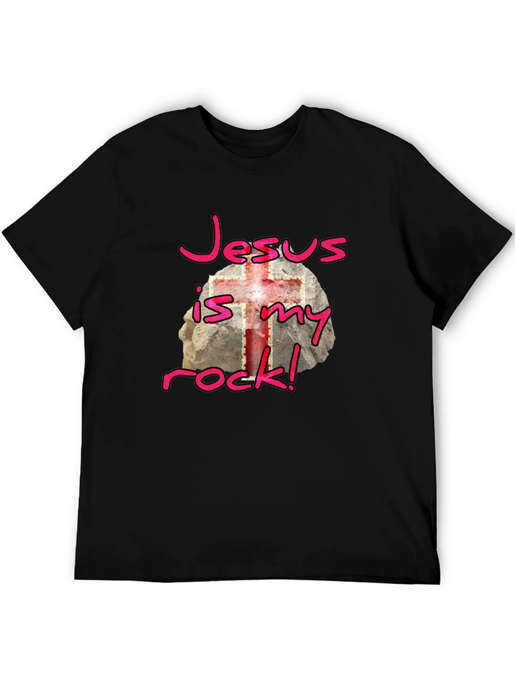 Jesus is My Rock T-Shirt