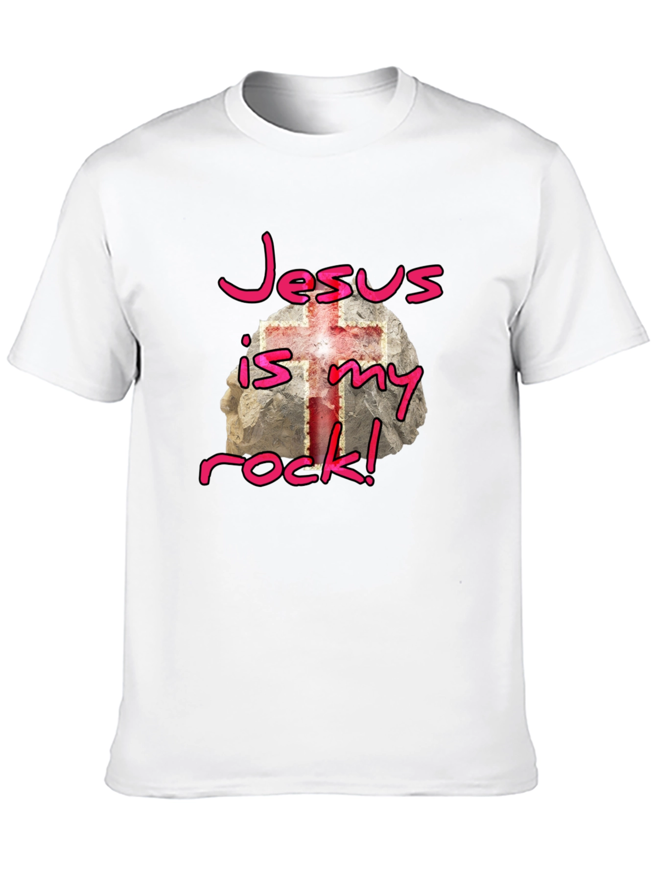 Jesus is My Rock T-Shirt