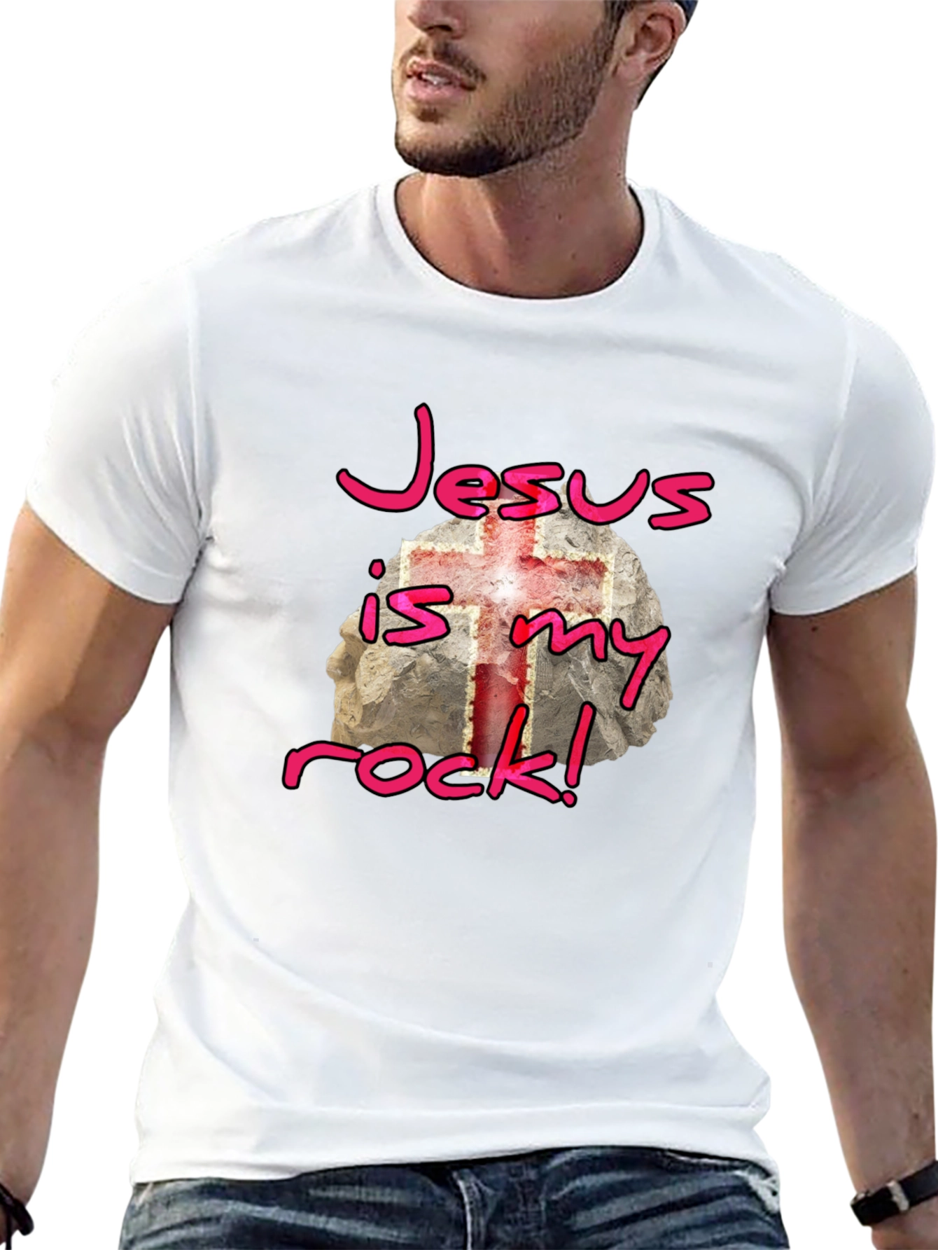 Jesus is My Rock T-Shirt