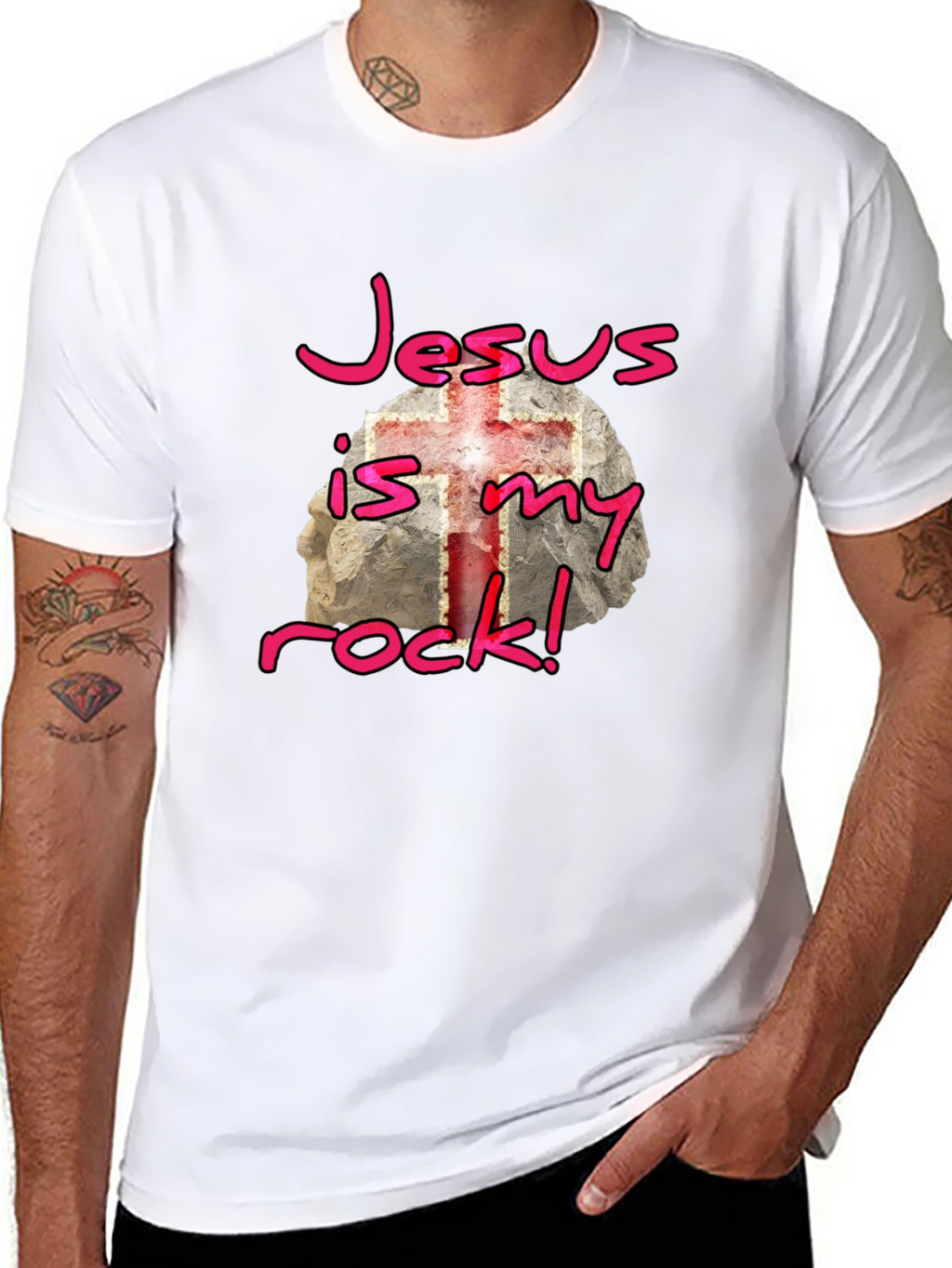 Jesus is My Rock T-Shirt